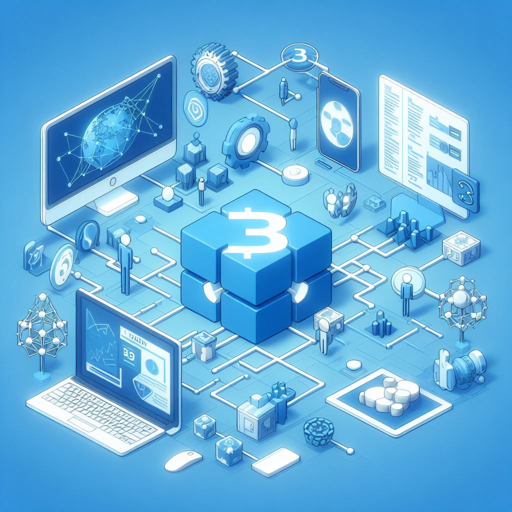 relacion entre contratos inteligentes y cadena de bloques blockchain